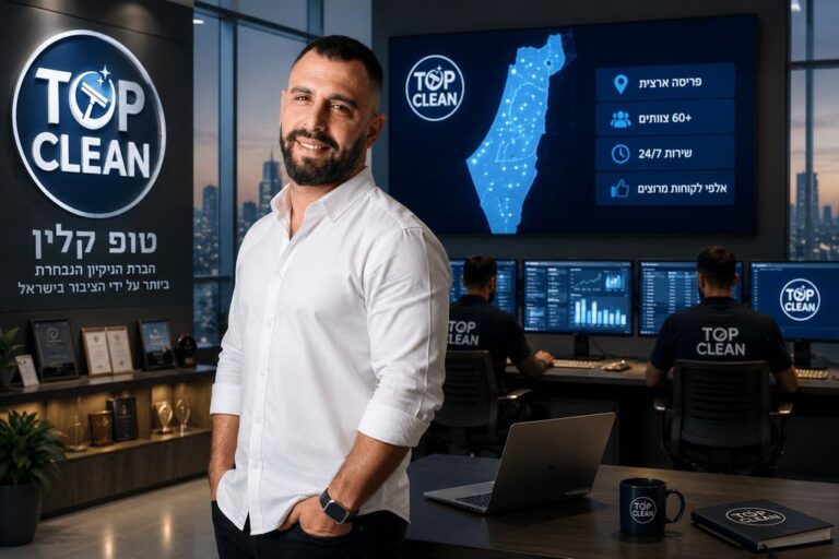 טופ קלין חברת הניקיון של ישראל
