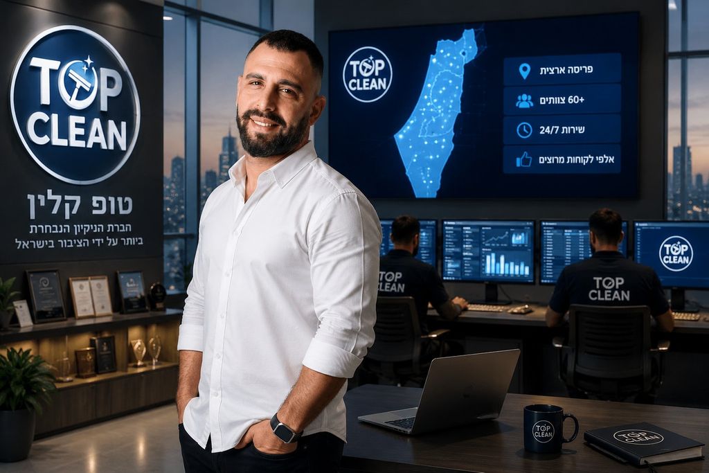 טופ קלין חברת הניקיון של ישראל